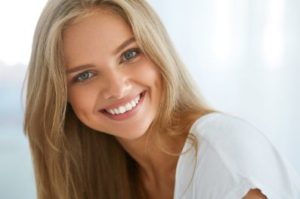 Woman with a healthy smile